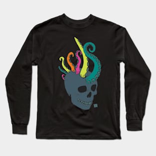 PUNKTACLES SKULL Long Sleeve T-Shirt